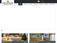 Tablet Screenshot of georgehotel.gr